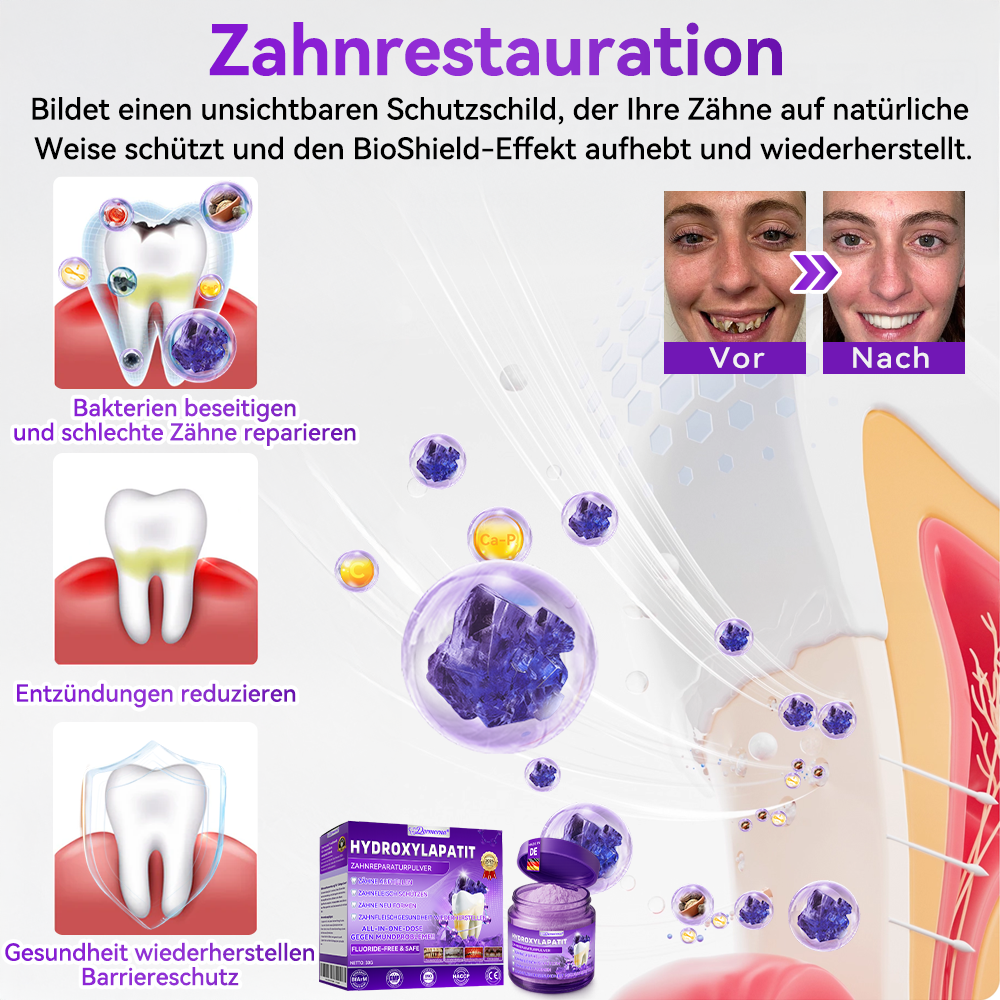 𝑫𝑜𝑟𝒎𝒐𝒓𝙣𝙖® 𝐻𝑦𝑑𝑟𝑜𝑥𝑦𝑙𝑎𝑝𝑎𝑡𝑖𝑡  𝑍𝑎ℎ𝑛𝑟𝑒𝑝𝑎𝑟𝑎𝑡𝑢𝑟𝑝𝑢𝑙𝑣𝑒𝑟🦷Behandlung von Zahnkaries, Parodontitis, Zahnempfindlichkeit und Mundkrebs🏆